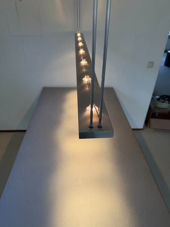 Image 1 of Piccola lampada a sospensione solida, lunghezza 150 cm.