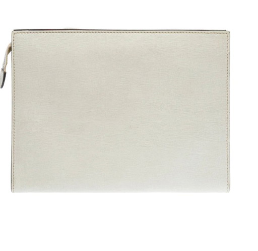 Borsa FENDI in cuoio grigio - 101301