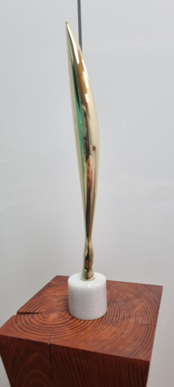 Image 1 of Wunderschöne Skulptur, inspiriert von Constantin Brancusi