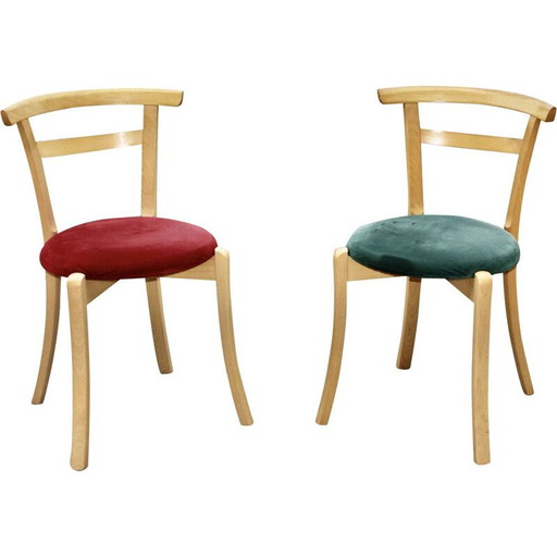 Pair of chairs by JL MOLLER DENMARK