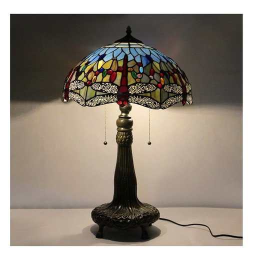 Bellissima lampada da tavolo in stile Tiffany 65x40
