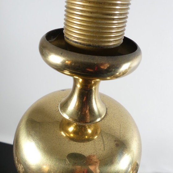Image 1 of Vintage Bubble Lamps table lamps, brass, Bankamp, ​​1970s, Space Ag