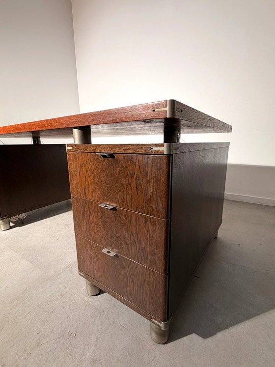 Vintage Executive Desk by Behr – Model 5005 – Germany, 1970s (photo 3 of 6)