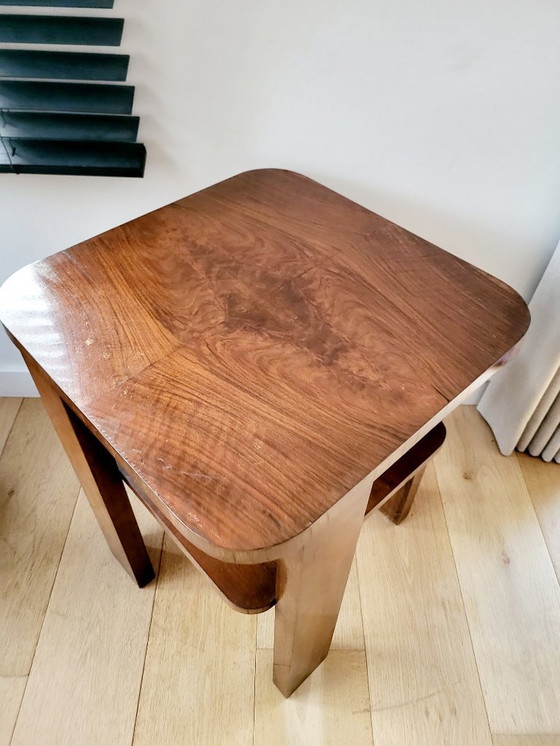 Image 1 of Tavolino laterale o tavolino da giardino Art Déco - Scuola di Amsterdam