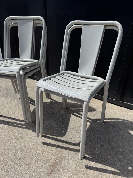 Image 1 of Tolix Bistro-Stühle aus den 1960er Jahren