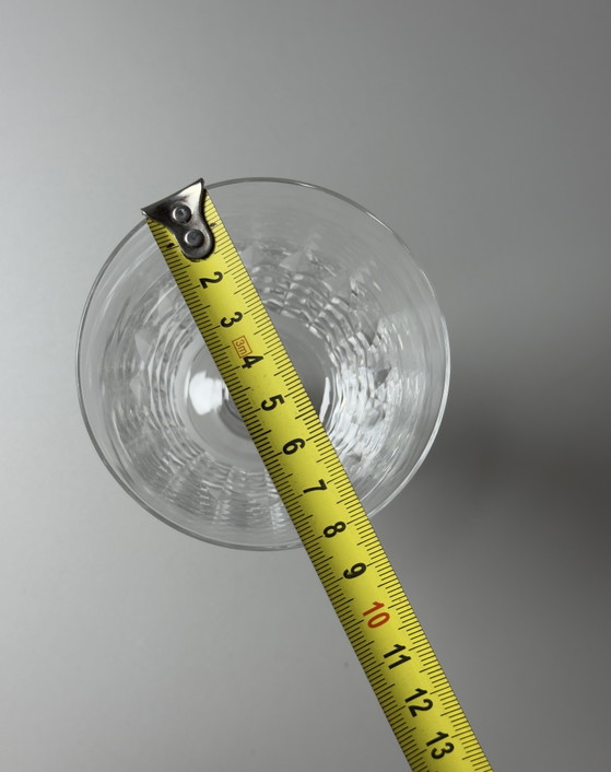 Image 1 of Val Saint Lambert “Service Esneux” set van 6 handgeslepen kristallen glazen - Art Deco