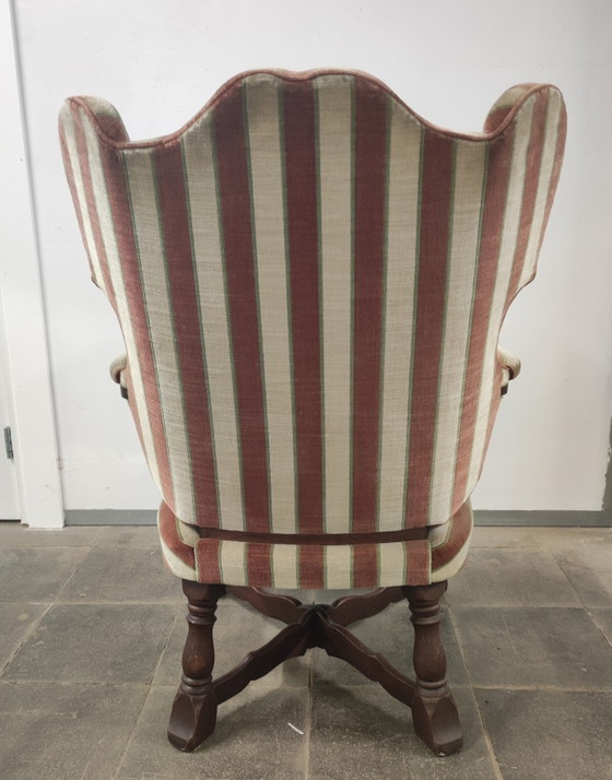 Mooie fauteuil uit de 40's – Velvet, Wood (photo 4 of 7)