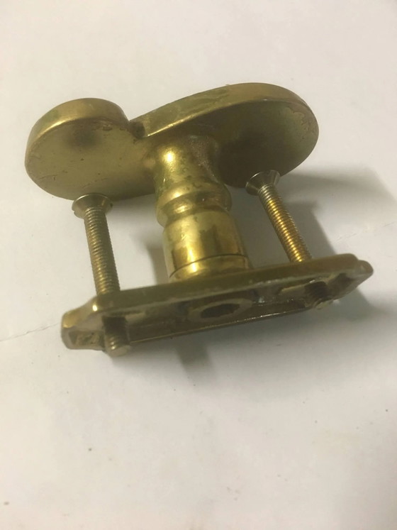 Messing Fenstergriff – Dekorative Objekte, Brass, Vintage (photo 5 of 10)
