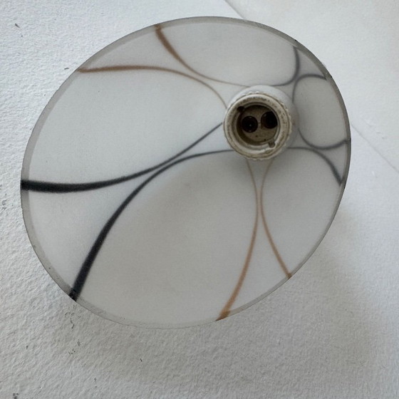 Image 1 of Lot of 3 vintage angled wall lights from the 1950s