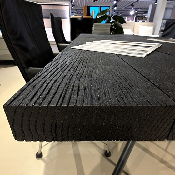 Image 1 of Riva Iron light Squared dining table - 240x100