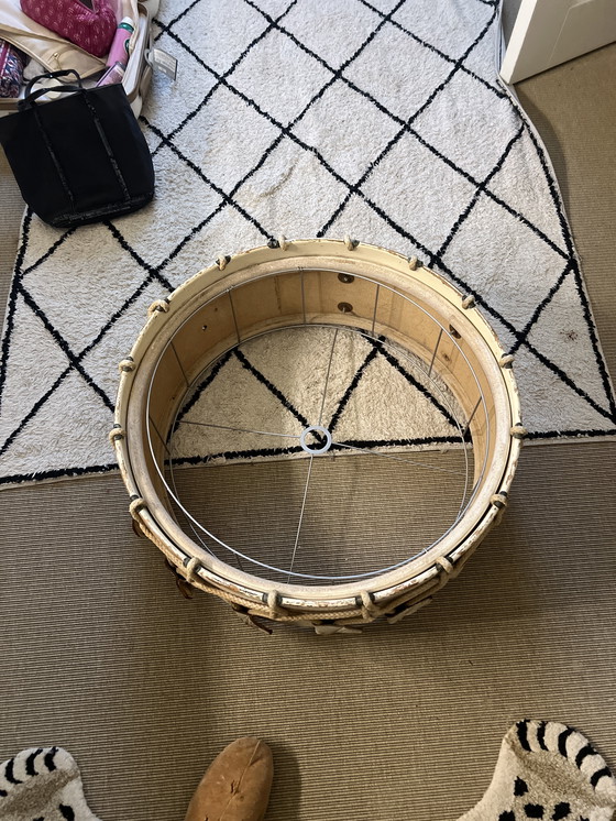 Image 1 of Large lampshade, made from an old drum