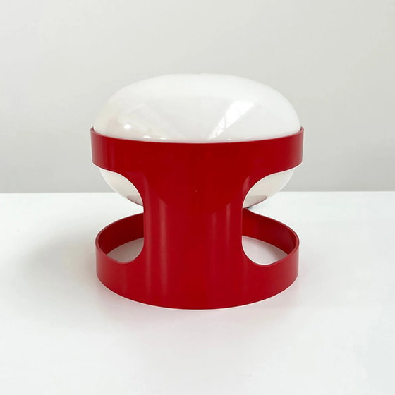 Image 1 of Joe Colombo Voor Kartell Rode Kd27 Tafellamp