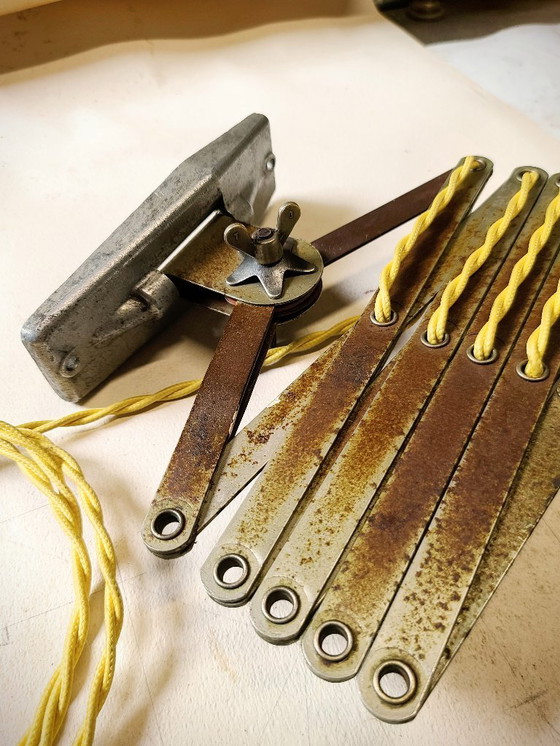 Image 1 of Lampada a fisarmonica Mazda Francia Vintage 1940