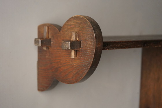 Image 1 of Scaffale olandese a nuvola in legno. 1930s