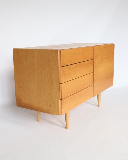 Vintage oak sideboard Danish design cabinet retro furniture