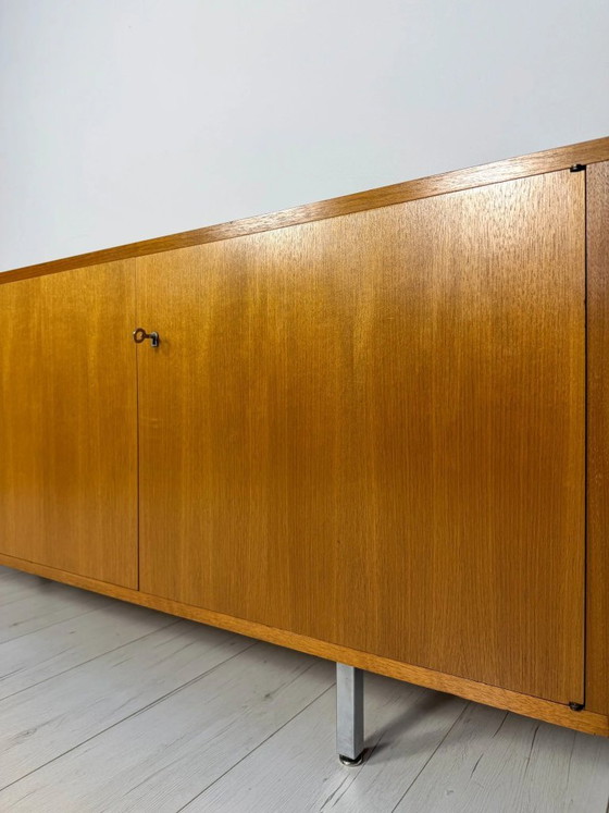 Credenza Lowboard Tedesca in Teak Mid-Century Vintage anni '60 – Credenze, Legno (photo 9 of 16)