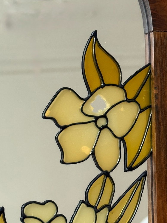 Piccolo specchio stile vetrata Tiffany – Legno (photo 5 of 6)