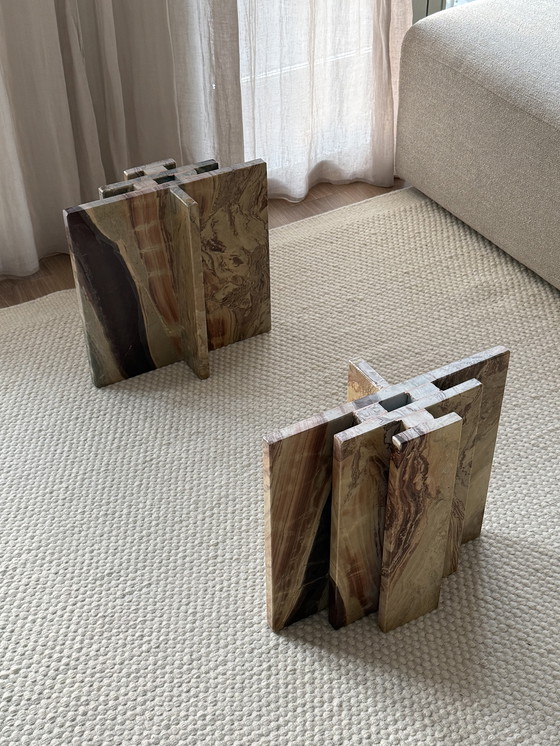 Image 1 of Vintage marble coffee table