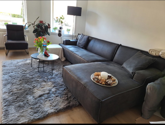 Precioso sofá modular Clipper en gris antracita. – Chaise longue, Textile (photo 3 of 6)