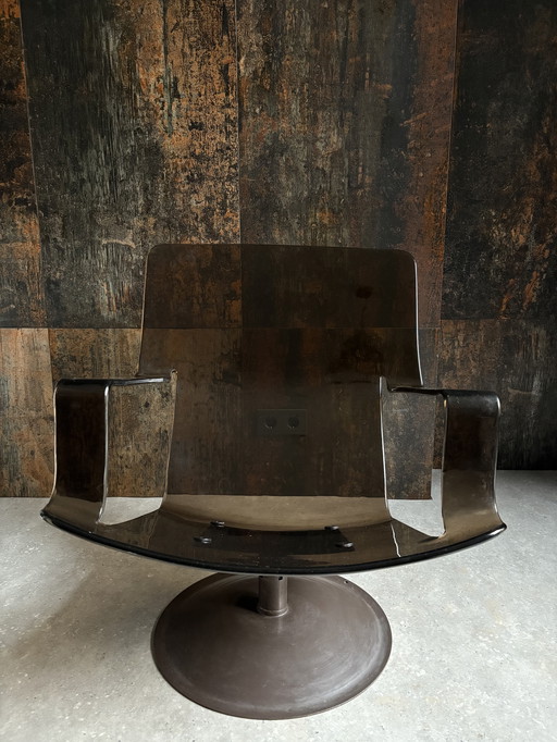 Midcentury Armchair Plexiglas