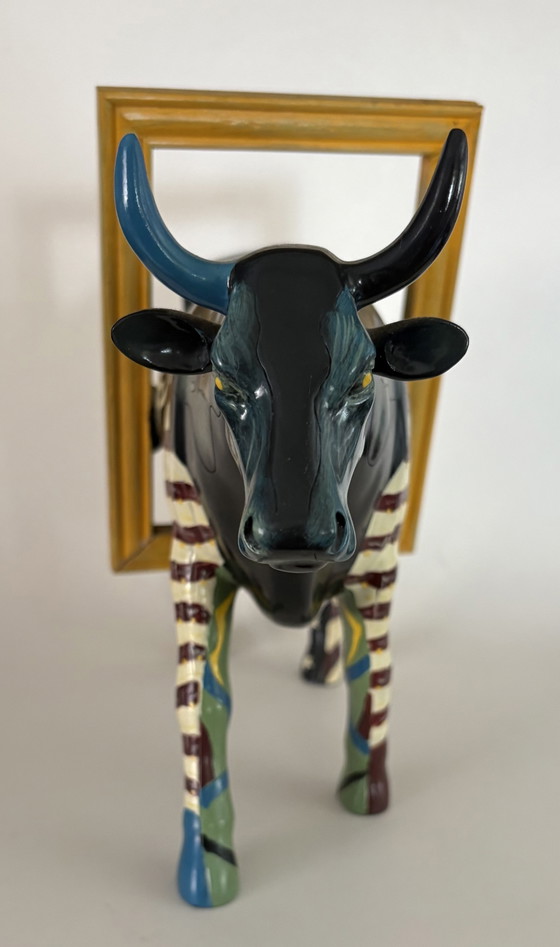 Image 1 of Mooseum Lover, di Jody Silver Schwarz, Cow parade 2004.