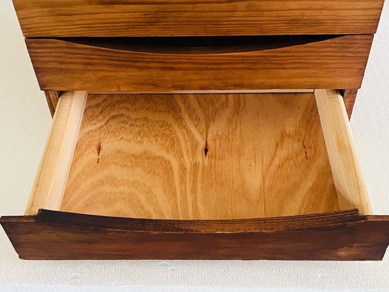 Image 1 of Mid-Century Schreibtisch-Aktenschrank/ Schreibtisch-Organizer