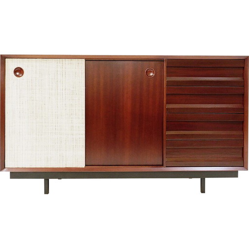 Italienisches Sideboard aus der Mitte des Jahrhunderts, Teakholz, Italien 1960er Jahre