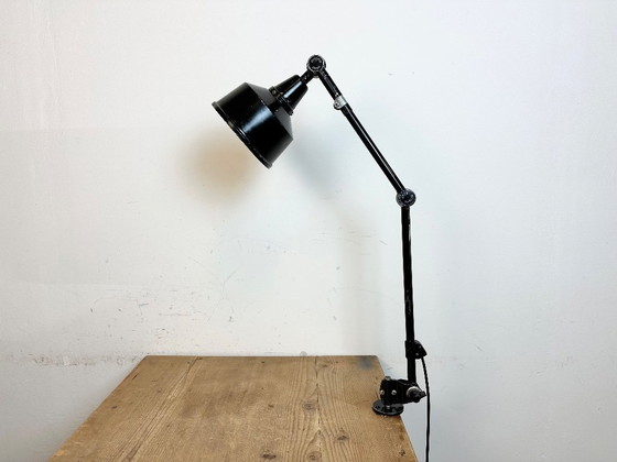 Image 1 of Industrial DDRP Desk or Wall Lamp by Curt Fischer for Midgard, 1930s