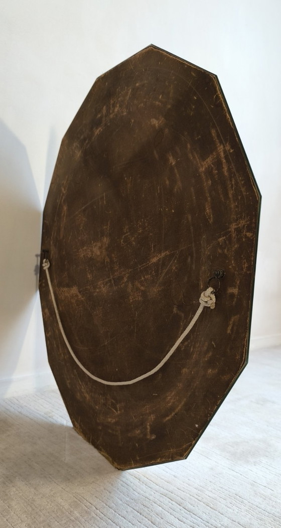 Image 1 of ✨💎 Elegante 12-delige schuine spiegel uit de jaren 40/50 – vintage Art Deco-stijl 💎✨