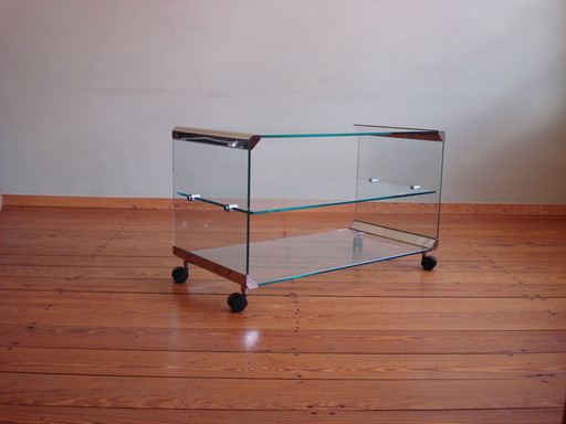 Gallotti & Radice Beistelltisch Rollwagen