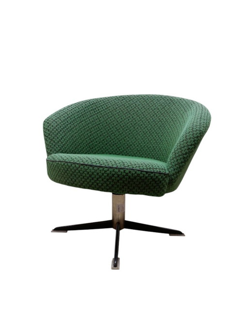 Cocktail Fauteuil Uit De Jaren 60 – Textile (photo 2 of 7)