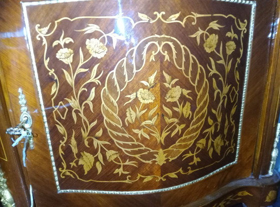 Image 1 of A magnificent marquetry commode - Napoleon III style