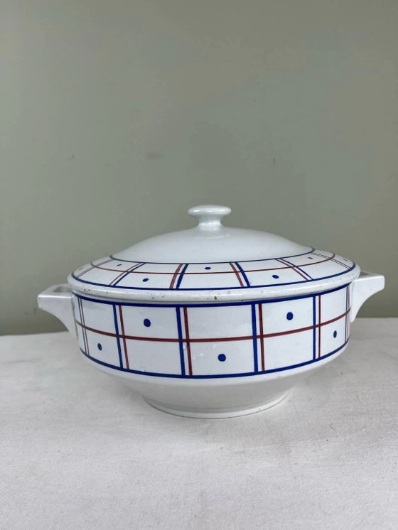 Antike Suppenterrine – Geschirr, Porcelain, Art Deco (photo 7 of 7)