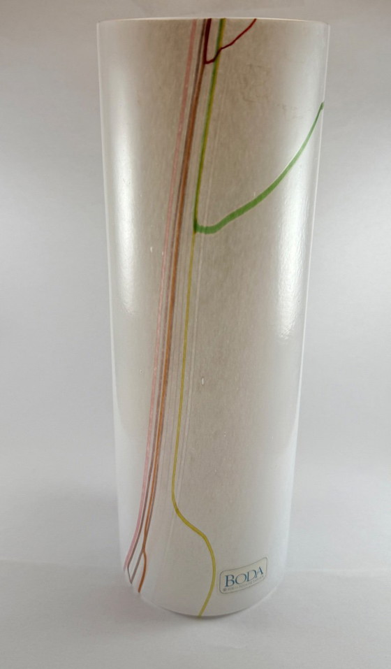 Image 1 of Vintage Kosta Boda 'Rainbow' Vase by Bertil Vallien – Artist Collection