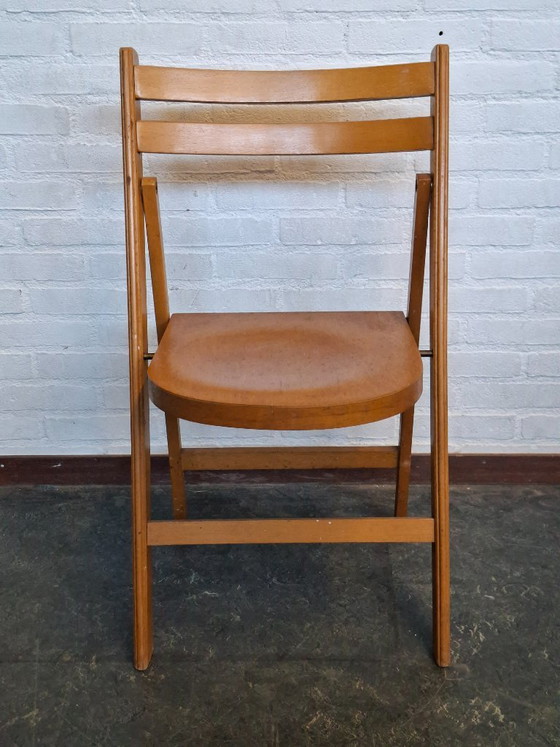 Image 1 of 6 chaises pliantes vintage