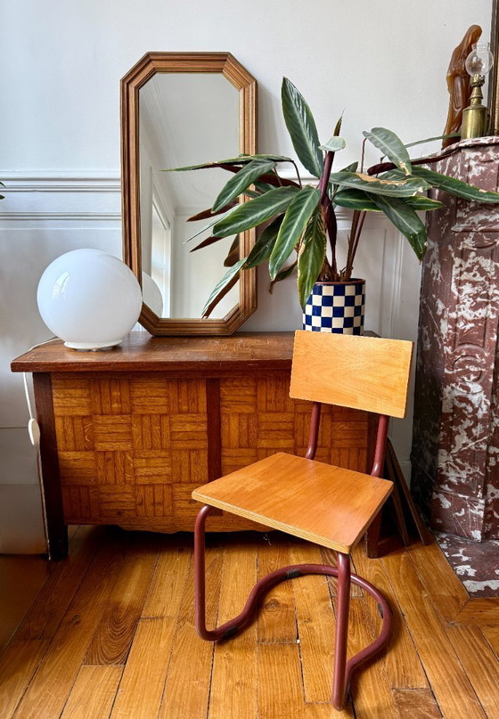 Image 1 of Vintage children's chair designed by Jacques Hitier in the 1970s