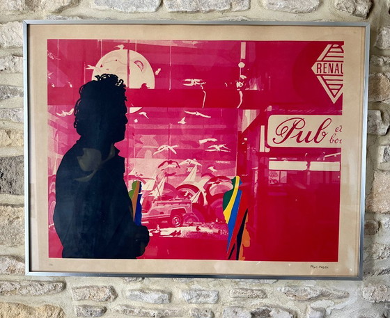 Image 1 of GERARD FROMANGER / SERIGRAPHIE ORIGINALE 1972