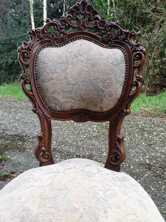 Image 1 of 4 baroque dining chairs