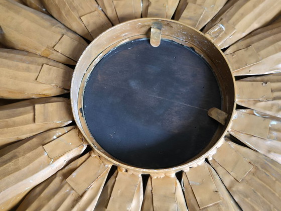 Image 1 of Enorme espejo de mayordomo Sunburst