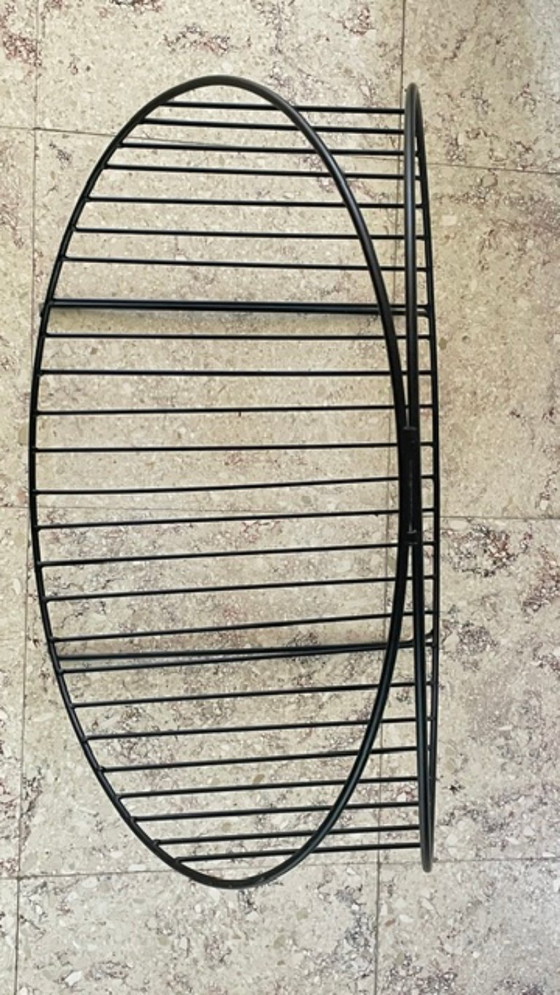 Vintage Magazine Rack Log Holder – Metal (photo 11 of 44)