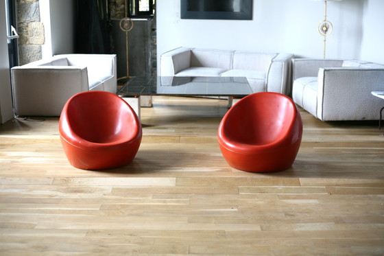 Paar Sessel im „Space-Age“-Stil, Fiberglas, 1960er Jahre (photo 5 of 13)