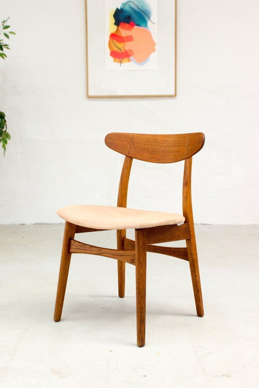 1 Vintage Hans J. Wegner CH30 Carl Hansen & Søn Stühle Eiche