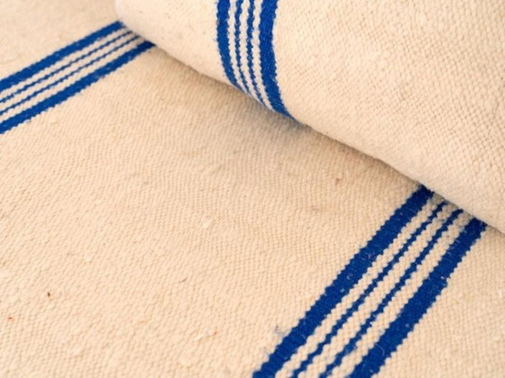 Image 1 of Handmade Moroccan Boujaad Kilim Floor Sofa