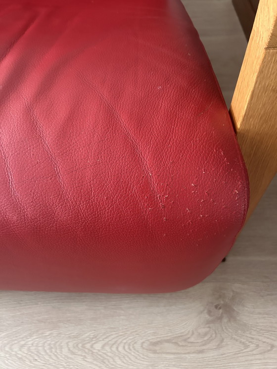 Image 1 of 2 Leolux leren fauteuils