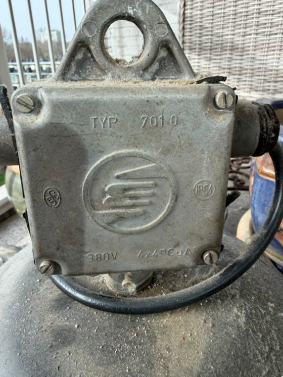 Image 1 of Original French Industrial Factory Lamps