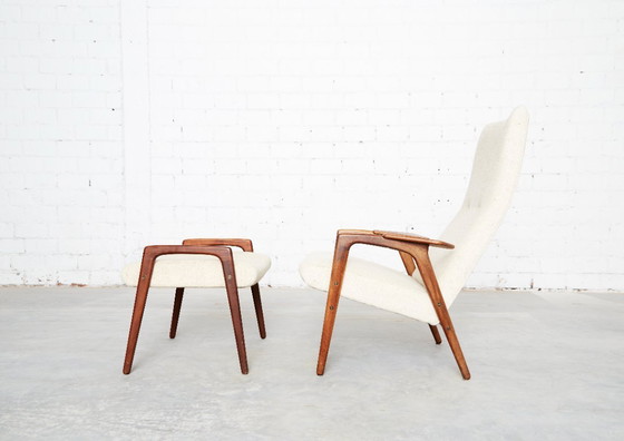 Yungve Ekström 'Ruster' Lounge Chair & Ottomane für Pastoe – Sessel, Wood (photo 2 of 19)