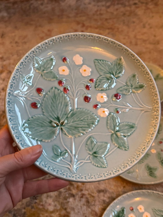 Image 1 of West Germany Majolica Borden Georg Schmider Zell