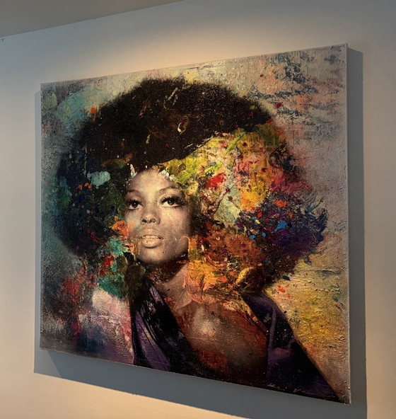 Image 1 of Karin Vermeer Diana Ross Gemischte Medien