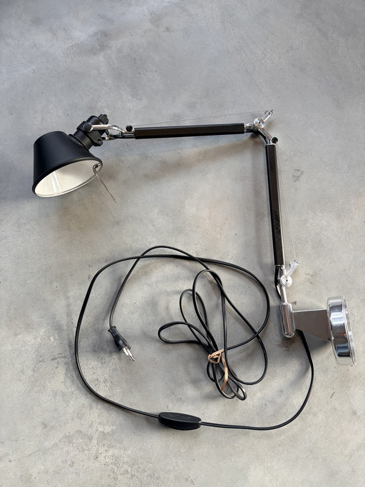 Artemide Tolomeo Micro Wall, schwarz