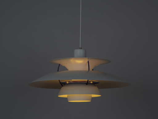 Danish Vintage Pendant Lamp PH 5 by Poul Henningsen, Louis Poulsen, 1958